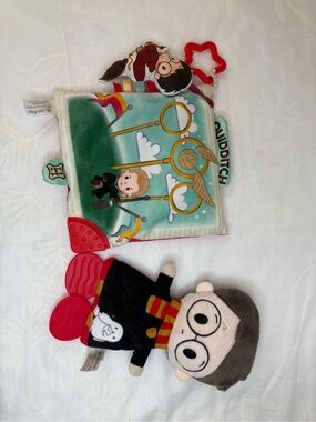 Harry Potter Plush Sensory & Soft Activity Book Set